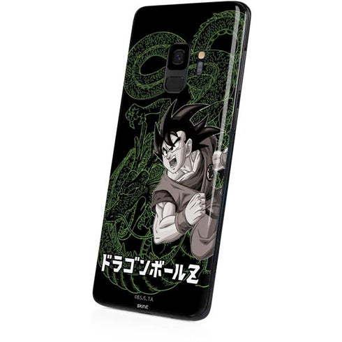 Dragon Ball Z Goku and Shenron Galaxy S9 Skin